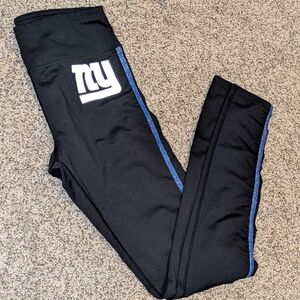 Women's New York Giants Black Leggings